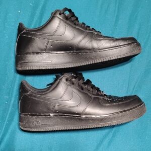 Air Force One Nike Men's Black Sneakers